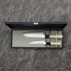 Tojiro Shippu Zestaw Nóż Santoku 16,5 cm + uniwersalny 13 cm