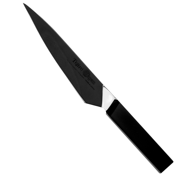 Tojiro Origami Black Polerowany nóż uniwersalny 130mm