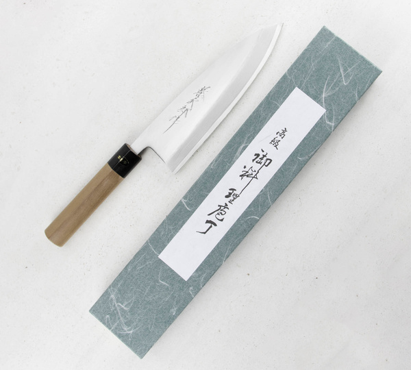 Tojiro Aogami Damascus Deba 210mm