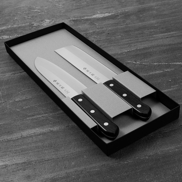 Tojiro DP3 Eco Santoku 170 mm + Nakiri 165 mm