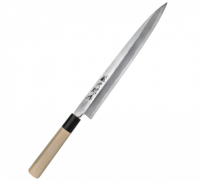 Tojiro Aogami Damascus Yanagi-Sashimi 300mm, praworęczny