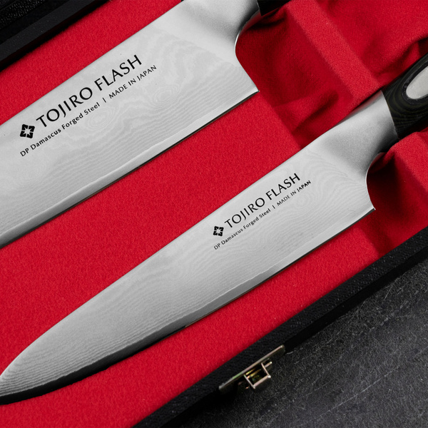Tojiro Flash Zestaw Nóż szefa 21 cm + uniwersalny 15 cm