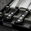 Tojiro Classic Zestaw Nóż Uniwersalny 12 cm + Santoku 17 cm + Szefa kuchni 21 cm