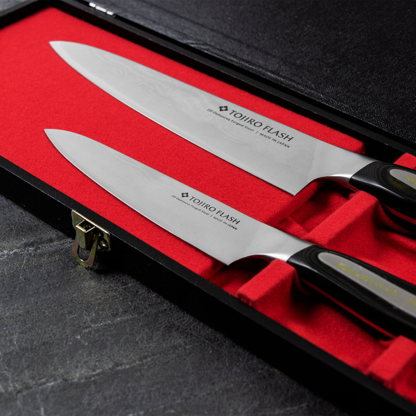 Tojiro Flash Zestaw Nóż szefa 21 cm + uniwersalny 15 cm