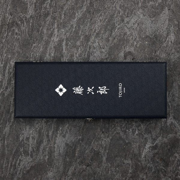 Tojiro Classic Damascus Zestaw Nóż Santoku 17 cm + uniwersalny 12 cm