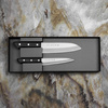 Tojiro Basic VG-10 Zestaw Nóż Santoku 16,5 cm + uniwersalny 13,5 cm