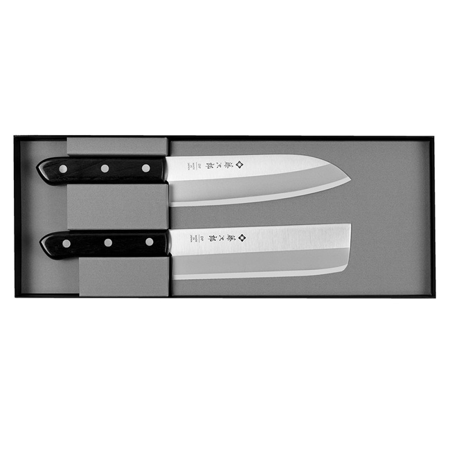 Tojiro DP3 Eco Santoku 170 mm + Nakiri 165 mm
