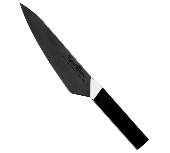 Tojiro Origami Black Polerowany Nóż Szefa 180mm
