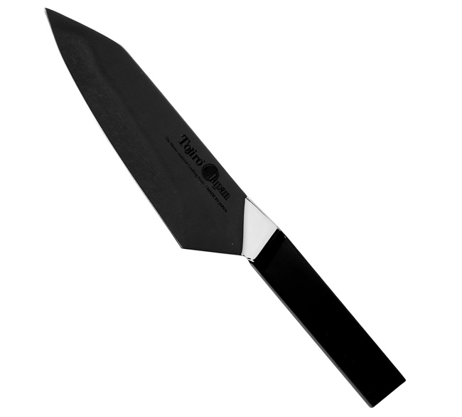 Tojiro Origami Black Polerowany Nóż Santoku 165mm