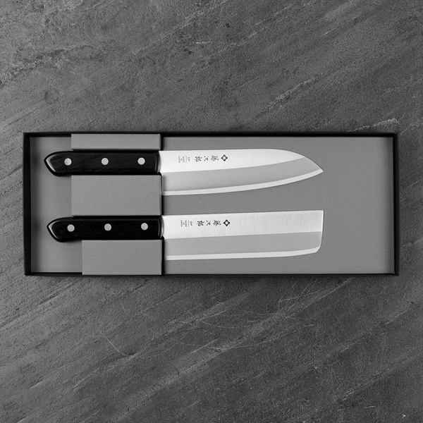 Tojiro DP3 Eco Santoku 170 mm + Nakiri 165 mm
