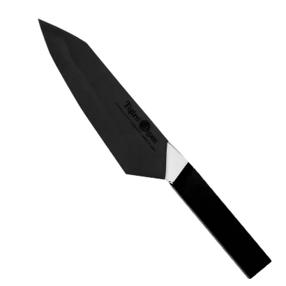 Tojiro Origami Black Polerowany Nóż Santoku 165mm